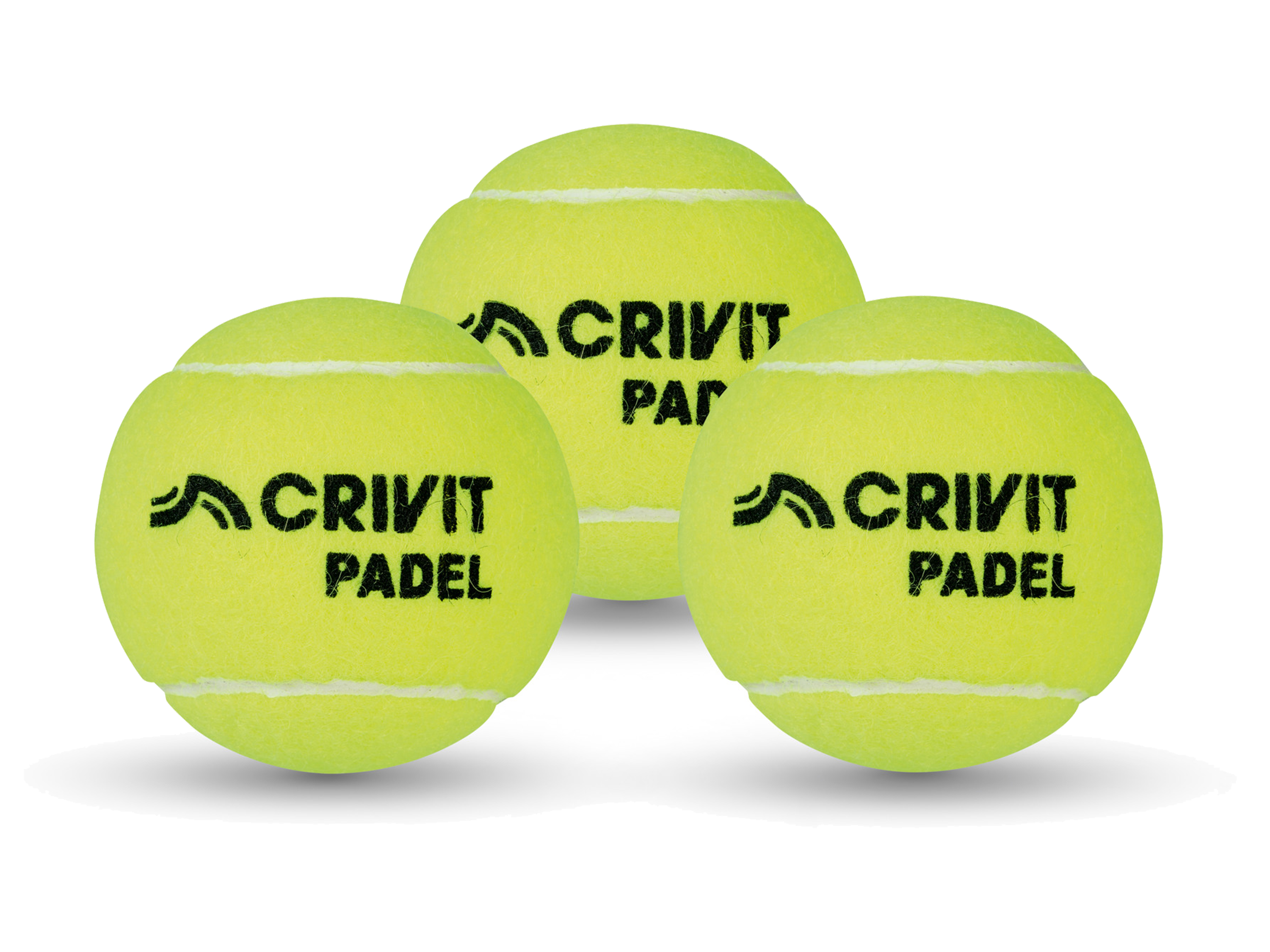 CRIVIT Padelballen, 3-pack - 1
