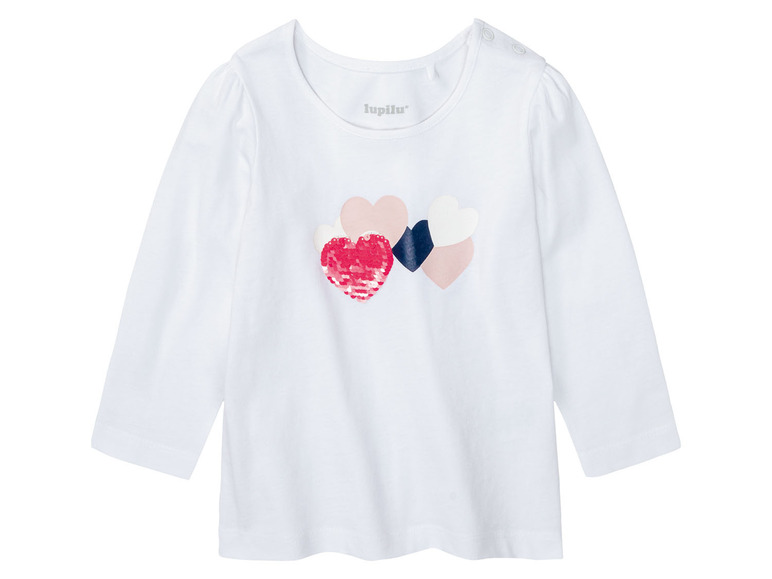 Ga naar volledige schermweergave: lupilu® Shirt met lange mouwen van een katoenmix - afbeelding 12