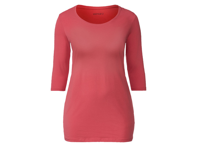 Aller en mode plein écran esmara® Longshirt avec manches 3/4 en un mélange de coton - Photo 2