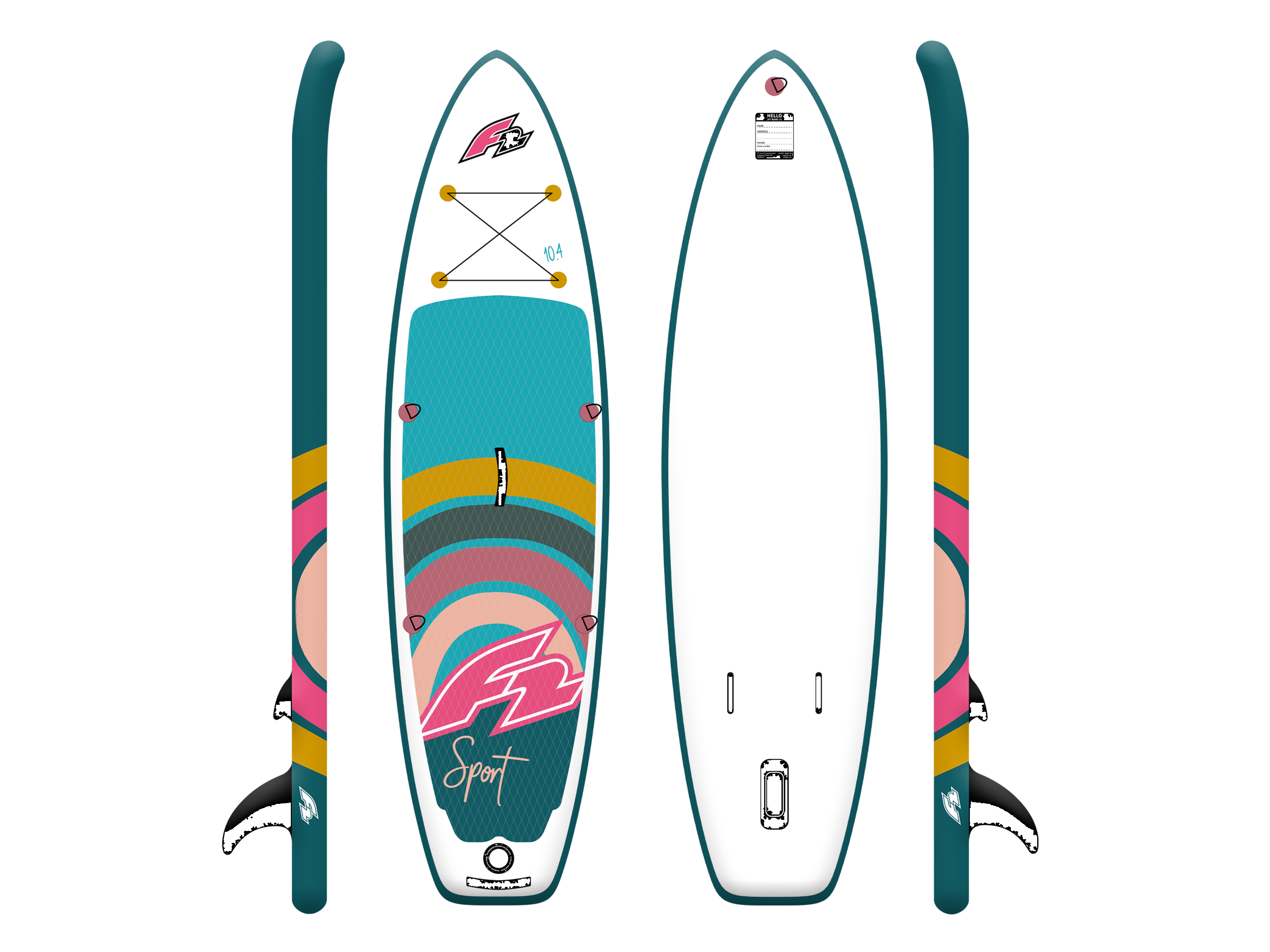 Opblaasbaar supboard »Sport Lady F2«