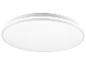 Plafonnier LED blanc et rond