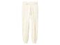Pantalon de détente duveteux couleur crème