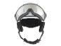Witte skibril met helm