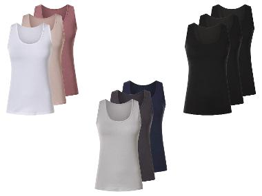 Débardeurs femme, set de 3 esmara®