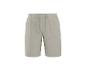 Shorts en lin beige avec cordon de serrage à la taille
