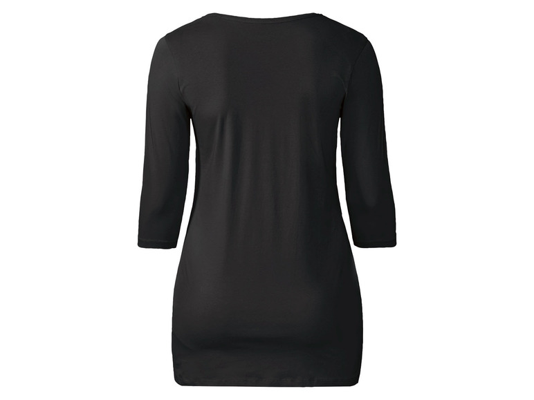 Aller en mode plein écran esmara® Longshirt avec manches 3/4 en un mélange de coton - Photo 5