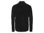 Zwarte heren trui met hoge hals.