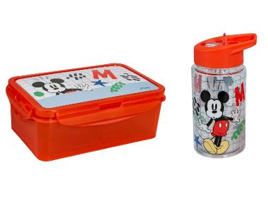 Lizenz Set gourde et boîte à tartines Mickey