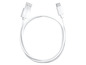 Een witte USB-C naar micro-USB kabel van J-Tronic.