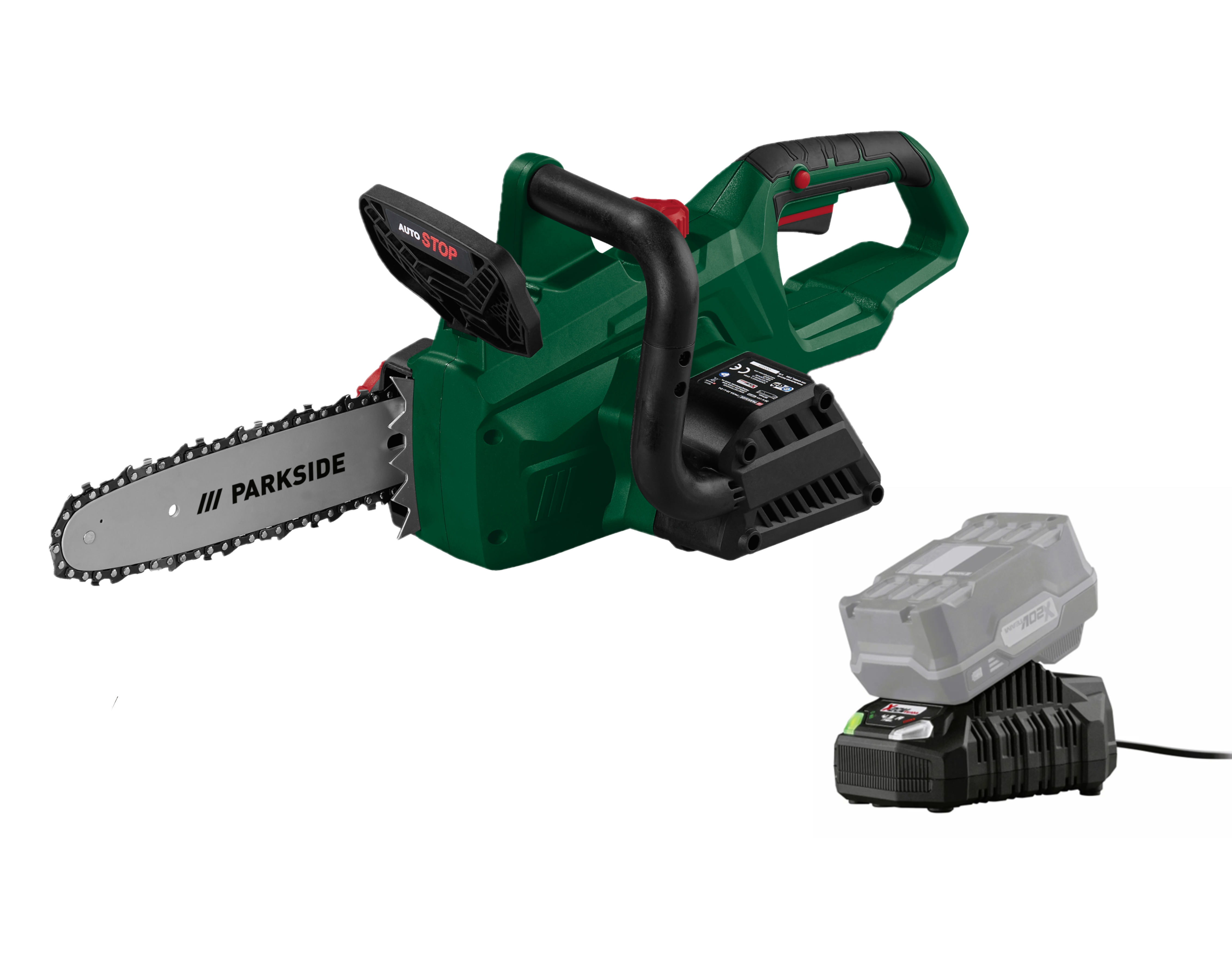 Kettingzaag 20 V met accu en oplader PARKSIDE®