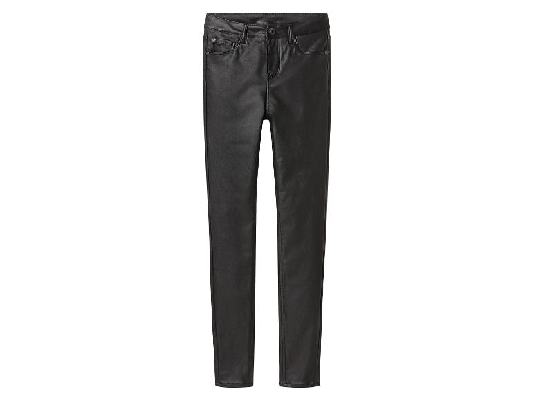 Zwarte broek van imitatieleer