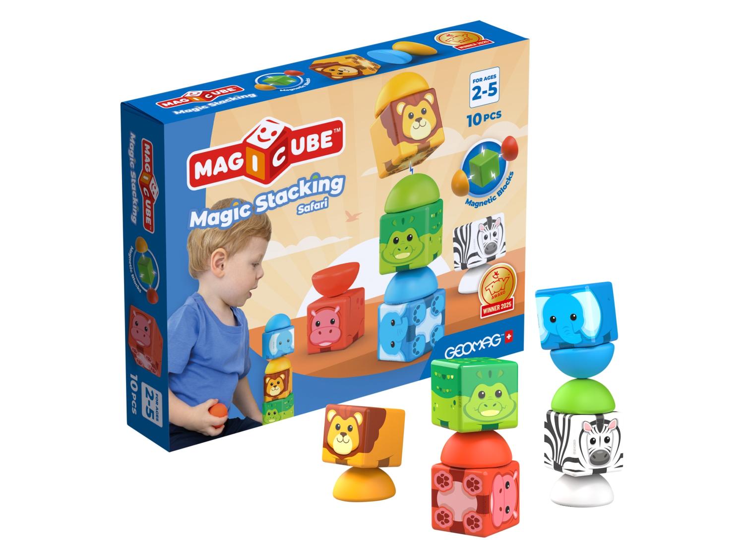 Playtive Magnetische Bouwset - Verbind de staafjes en balletjes met elkaar en bouw zo