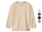 Beige sweatshirt met lange mouwen en kleurkeuzes