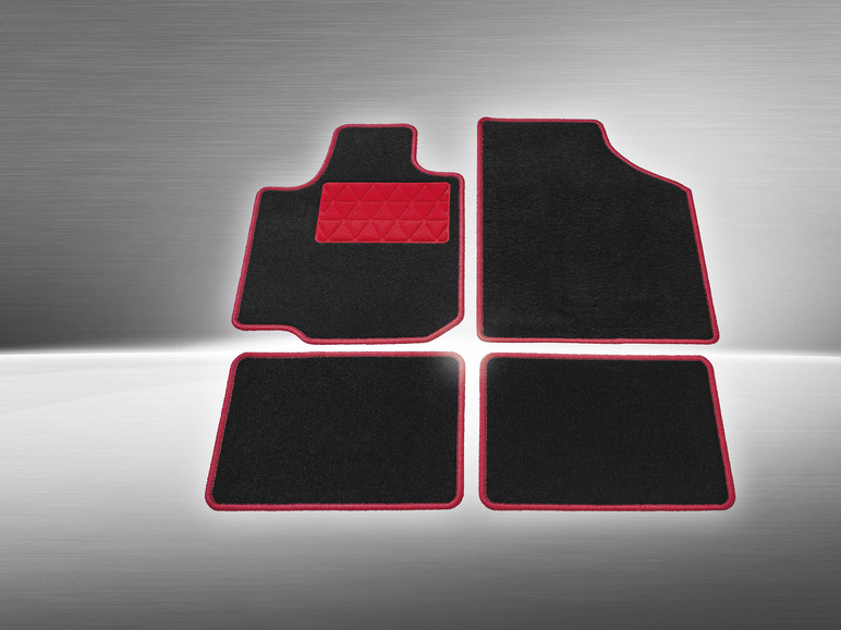 Aller en mode plein écran ULTIMATE SPEED® Set de tapis de voiture, 4 pièces - Photo 10