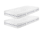 Twee BADENIA TRENDLINE BT 1000 Classic 7-zones pocketveringmatrassen.