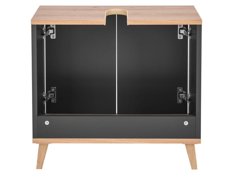 Ga naar volledige schermweergave: LIVARNO home Wastafelonderkast, 60 x 55 x 28 cm - afbeelding 5