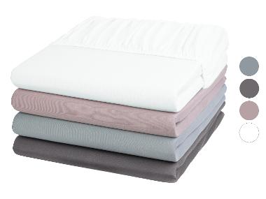 LIVARNO HOME Drap-housse en jersey, 180-200 x 200 cm