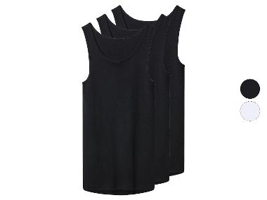 ESMARA MEN Maillots de corps pour hommes, 3 pièces