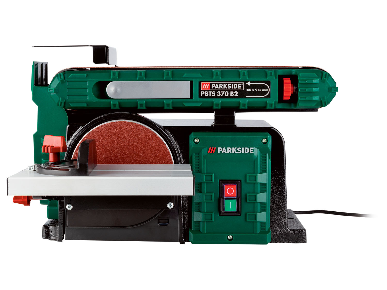 PARKSIDE® Ponceuse à bande/disque »PBTS 370 B2«, 370 W