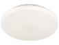 Plafonnier rond blanc avec diffuseur pour un éclairage doux