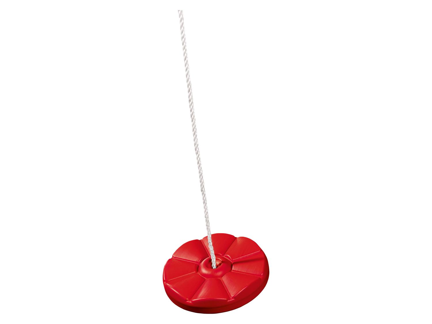 Balançoire 2 En 1 Small Foot - Ronde Et Corde à Grimper - Pour Enfants Dès 3 Ans - Vert