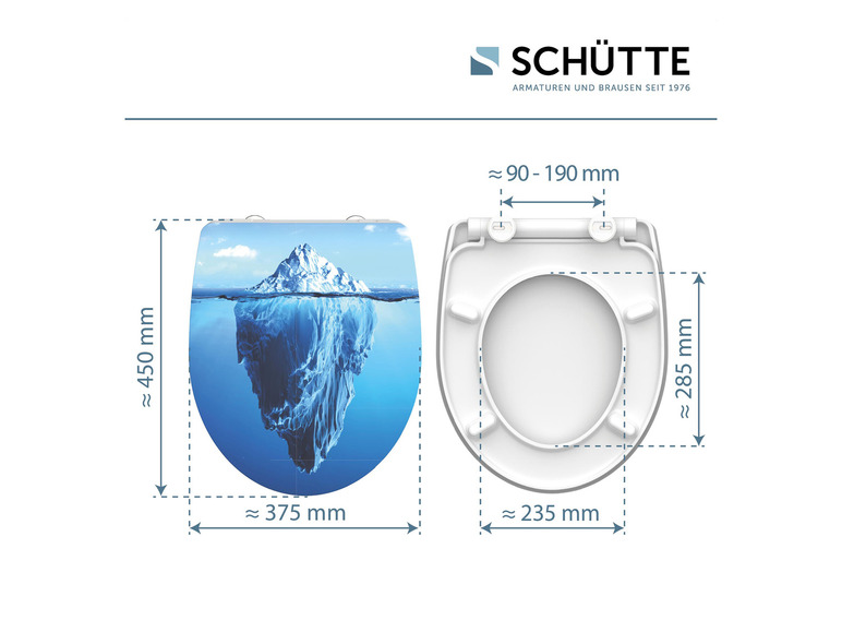 Ga naar volledige schermweergave: Schütte WC-zitting hoogglans met soft-close-mechanisme en snelsluiting - afbeelding 80