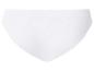 Witte geribbelde slip