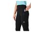 Zwarte sportleggings met ritszakken.