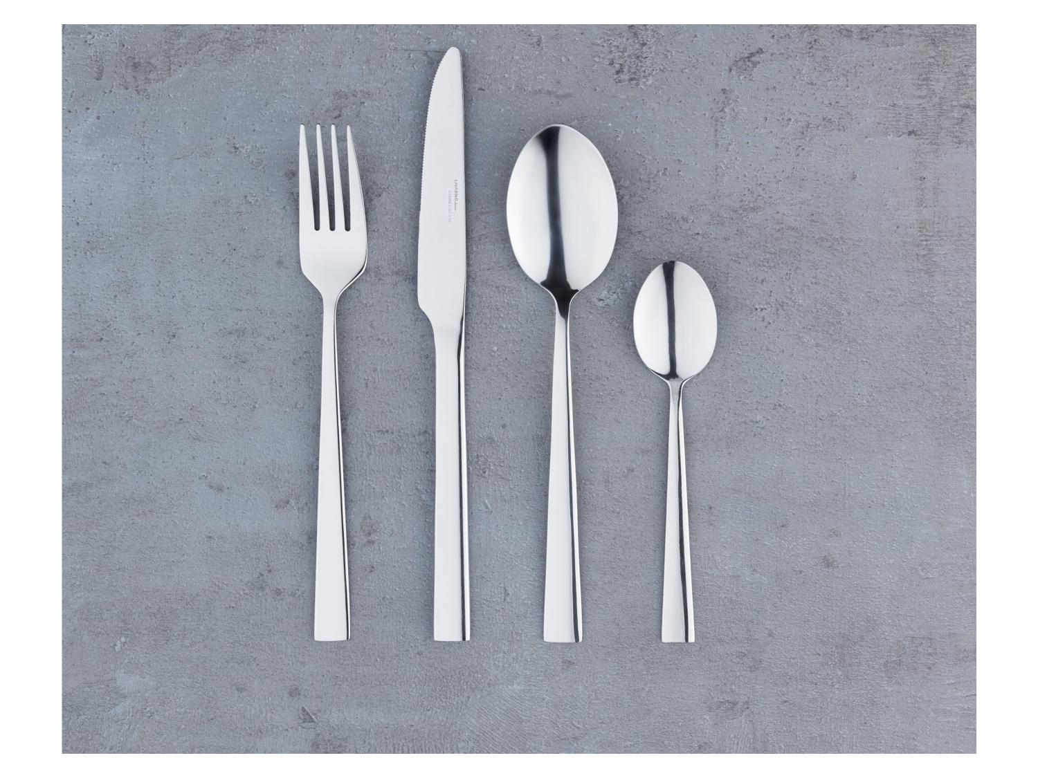 Set De Couverts En Acier Inoxydable Portable - Avec Baguettes, Cuillère, Fourchette - Gain De Place - 3
