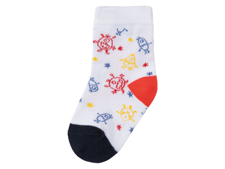 Aller en mode plein écran lupilu® Chaussettes pour garçon, 7 paires, avec du coton bio - Photo 9