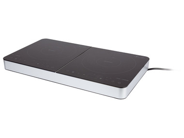 SILVERCREST® KITCHEN TOOLS Plaque à induction double, 3 500 W