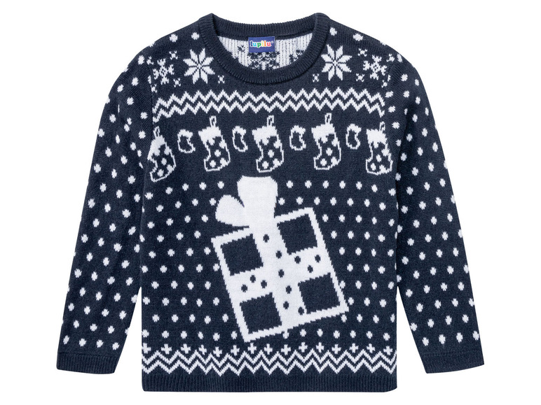 Aller en mode plein écran lupilu® Pull de Noël avec lumières LED ou son - Photo 13
