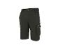 Short de travail noir Parkside avec poches cargo