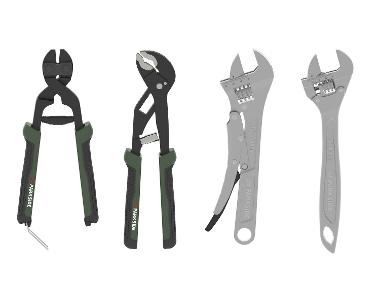PARKSIDE® Pince multiprise, coupe-boulons ou clé à molette