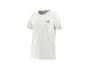 T-shirt blanc avec un imprimé de deux citrons avec des feuilles sur la poitrine gauche.