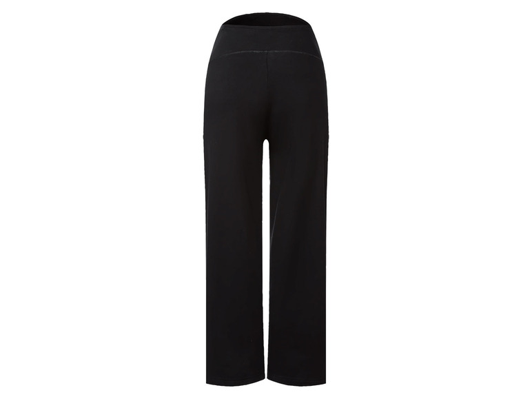 Zwarte broek met hoge taille
