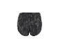 Short de sport noir avec un motif camouflage subtil