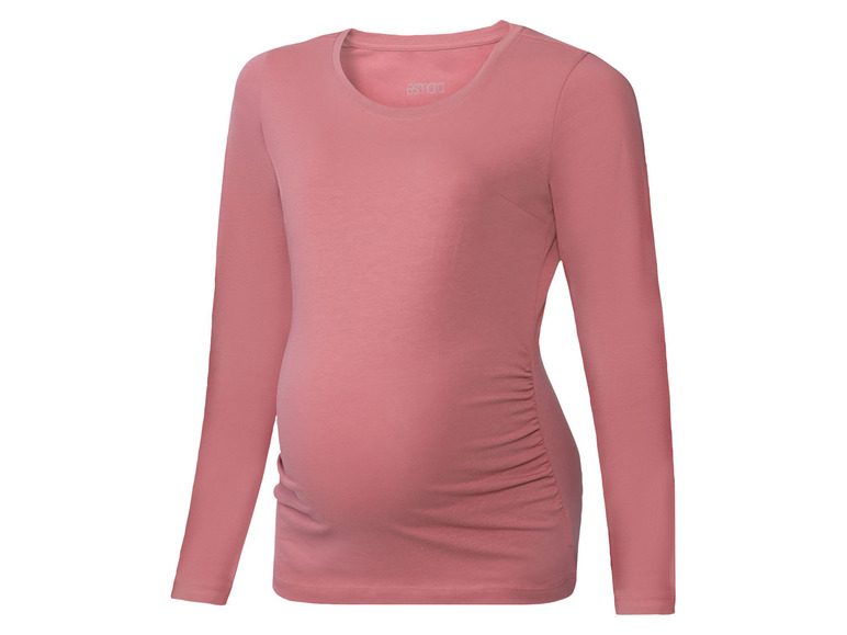 Ga naar volledige schermweergave: esmara® Zwangerschapsshirt met lange mouwen van een katoenmix - afbeelding 10