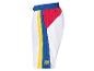 Shorts de bain Lidl : blanc, rouge et bleu marine, style rétro.