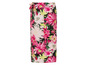 Een lange rok met een bloemenprint.