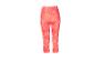 Legging de sport femme à motif pois orange-rose