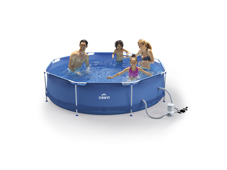 Ga naar volledige schermweergave: CRIVIT Zwembad »Metal Frame Pool«, Ø 300 x 76 cm - afbeelding 3