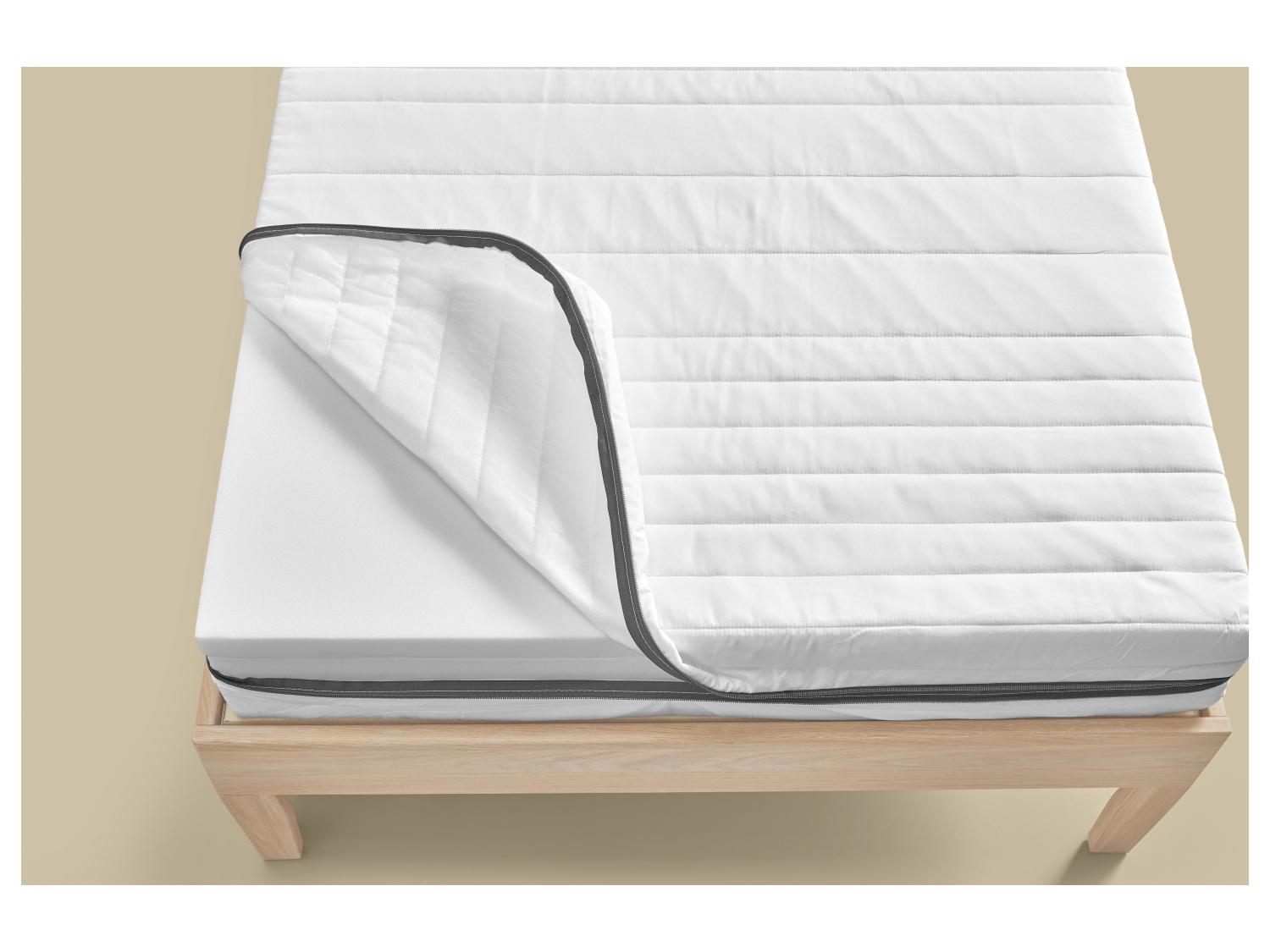 Matelas 140x200 cm orthopédique en mousse à froid, matelas à ressorts