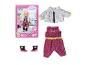Tenue de poupée BABY born Deluxe avec veste brillante, combinaison et bottes.