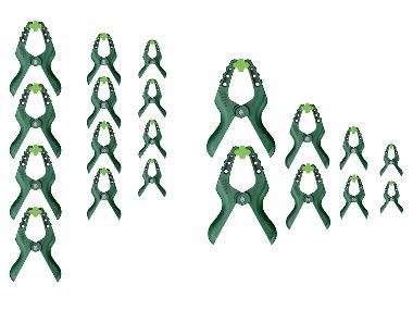 PARKSIDE® Set de pinces de serrage