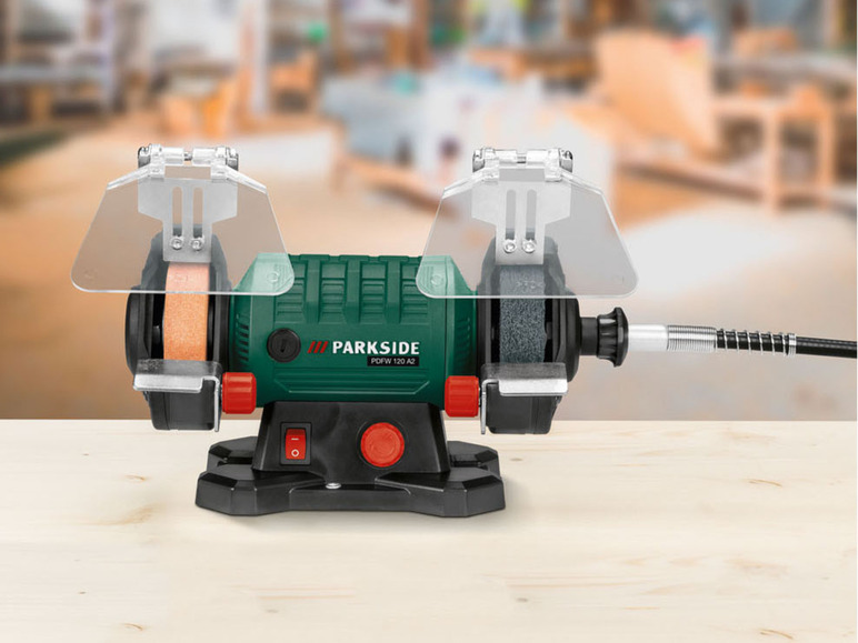 Aller en mode plein écran PARKSIDE® Touret à meuler double »PDFW 120 A2«, 120 W - Photo 6
