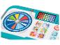 Interactief kinderspeelgoed met kleurrijk wiel, boerderijdieren en LED-verlichting.
