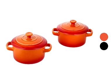 SILVERCREST® Mini-cocottes avec couvercles, 2 pièces