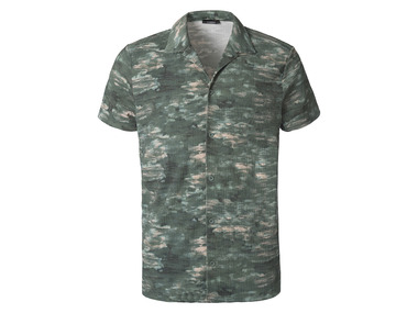 Shirt à col resort pour hommes LIVERGY®, vert