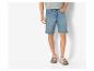 Shorts en jean et sandales pour homme.